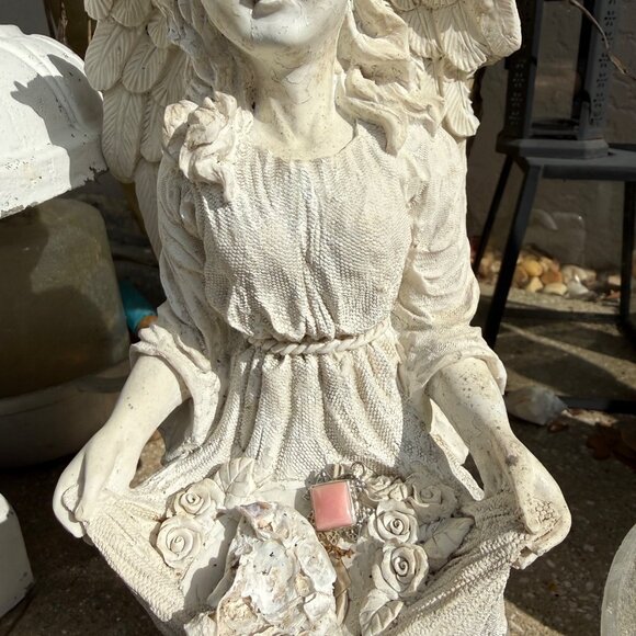 Ornate handcrafted Pink Queen Conch Pendant Sterling Silver Southwestern Gift - Picture 1 of 7